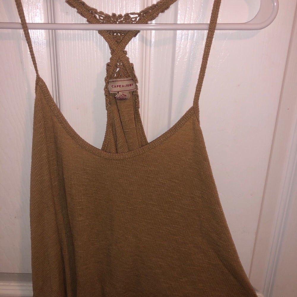 Tan Tank Top